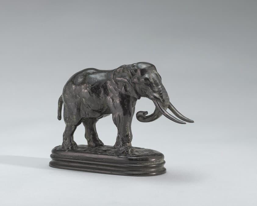 African Elephant — Antoine-Louis Barye