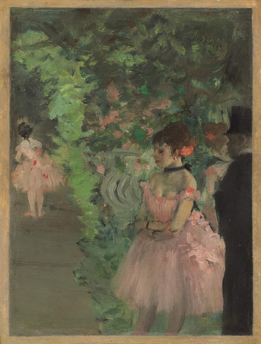 Dancers Backstage — Edgar Degas