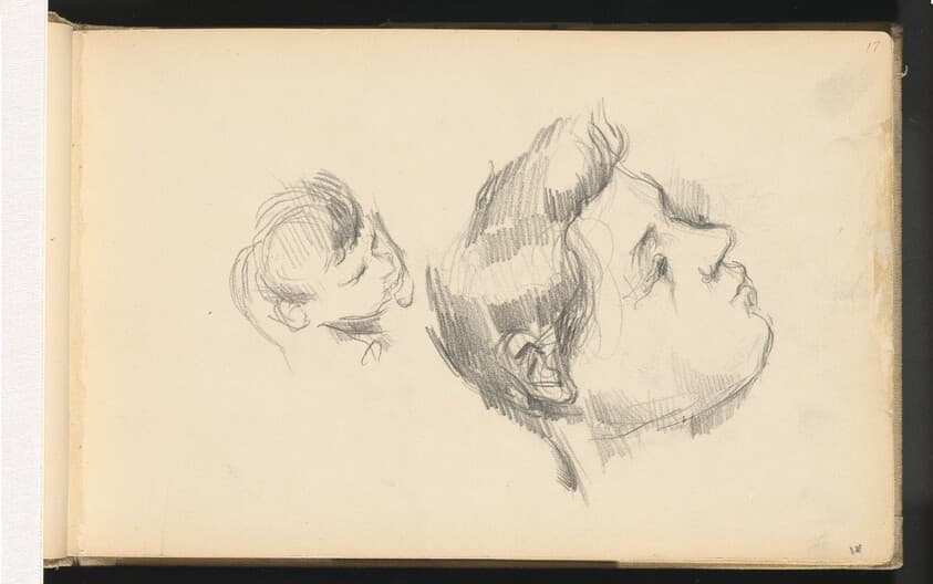 Two Heads — Paul Cezanne