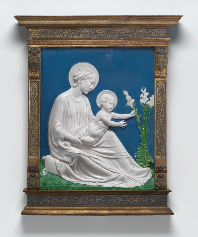 Madonna and Child — Luca della Robbia