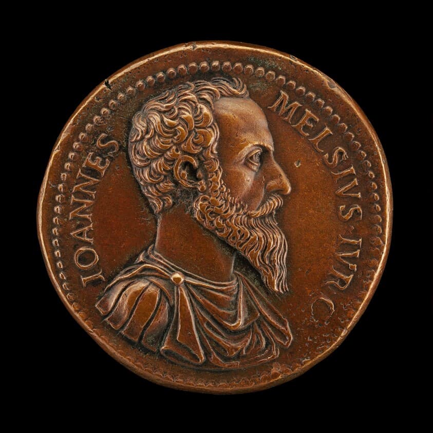 Giovanni Mels, died 1559, Jurist [obverse] — Giovanni da Cavino