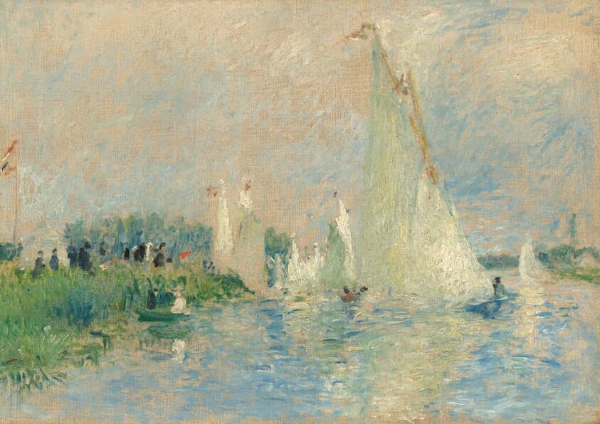 Regatta at Argenteuil — Auguste Renoir