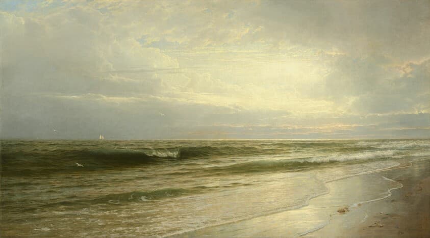 On the Coast of New Jersey — William Trost Richards