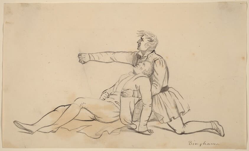 The Death of General Warren — George Caleb Bingham