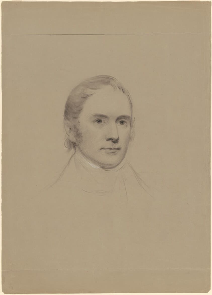 Head of a Man — Seth Wells Cheney