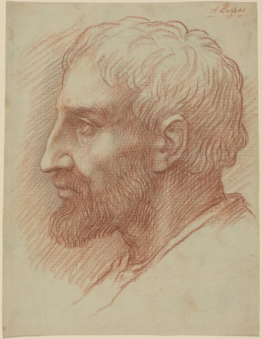 Head of a Man — Alphonse Legros