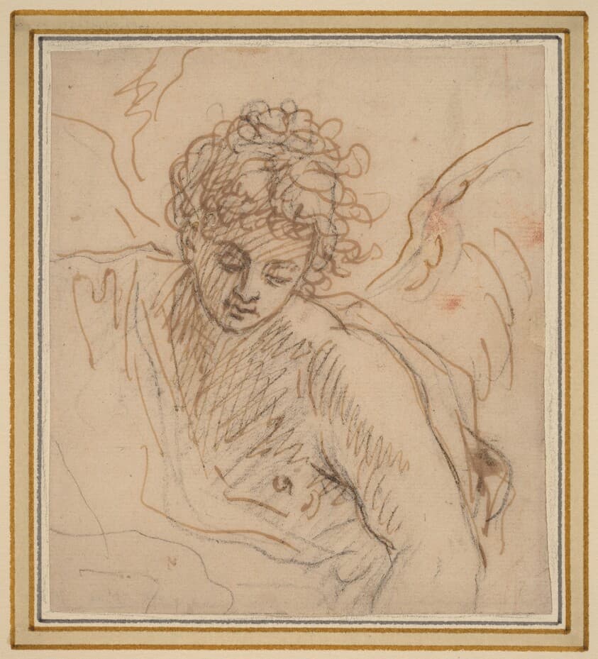 An Angel — Benjamin West