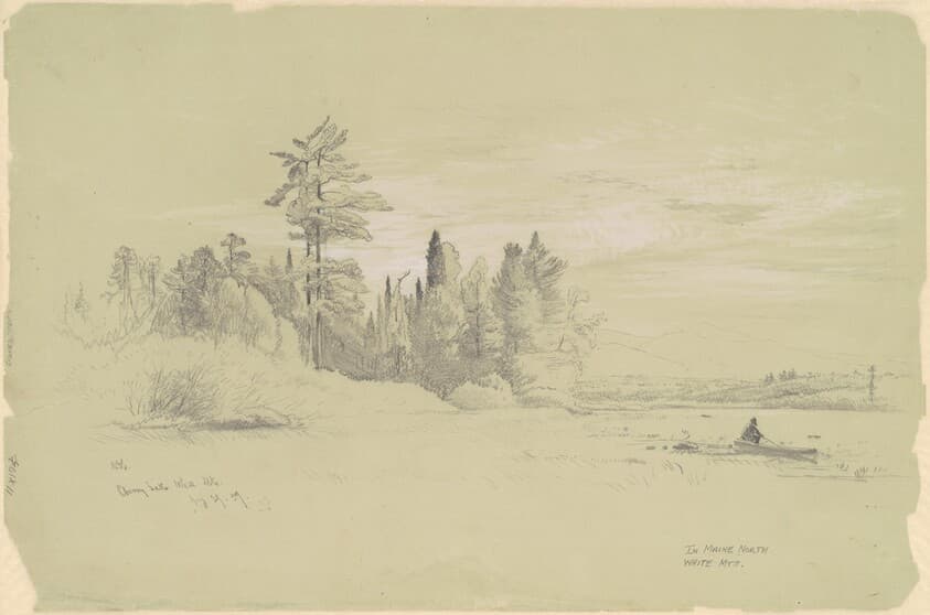 Cherry Lake, White Mountains — Aaron Draper Shattuck