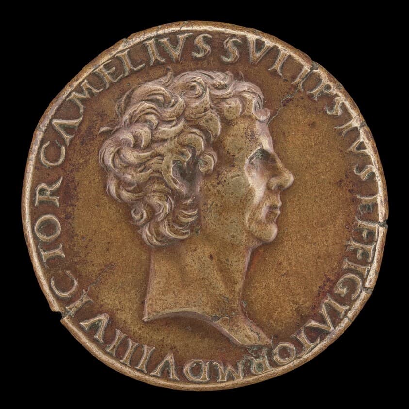 Self-Portrait [obverse] — Vittore Gambello