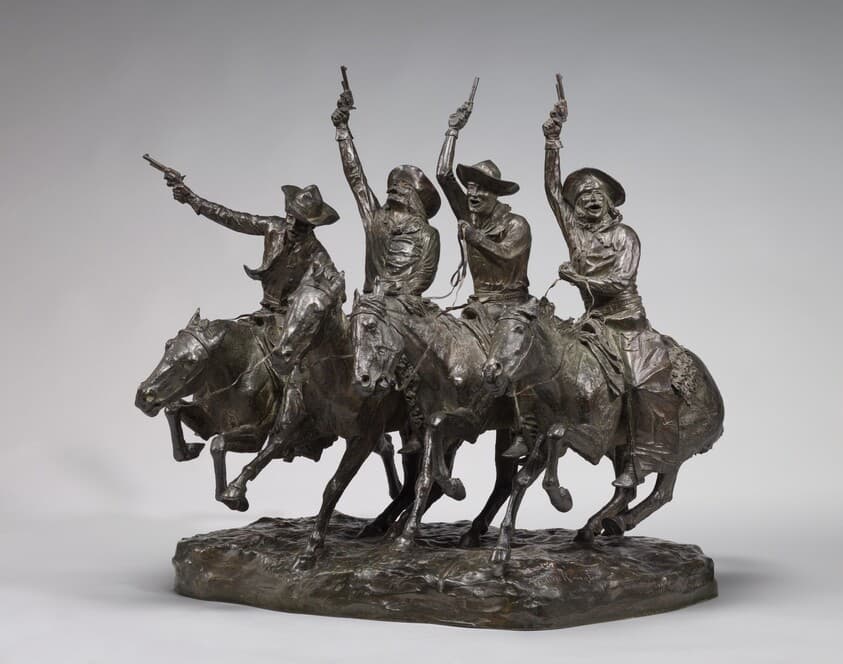 Off the Range (Coming Through the Rye) — Frederic Remington