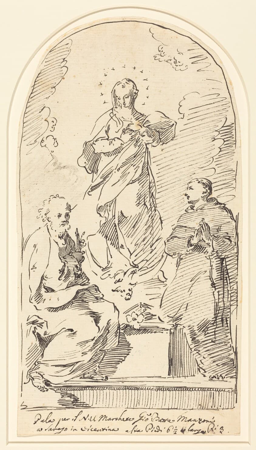 The Immaculate Conception — Pietro Antonio Novelli