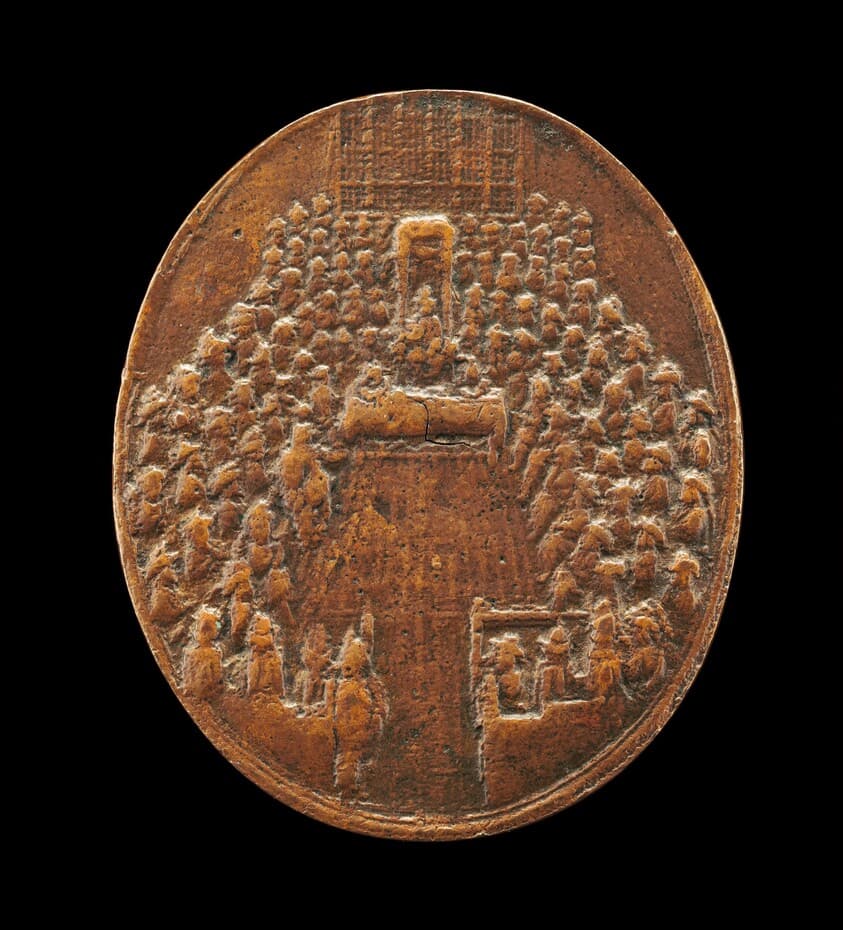 Parliament Assembled in One House [reverse] — Thomas Simon