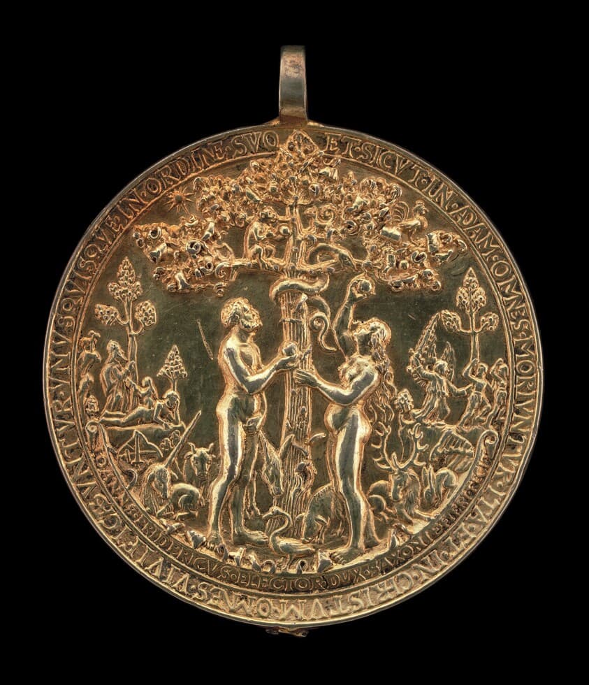 The Fall of Man [obverse] — Hans Reinhart the Elder