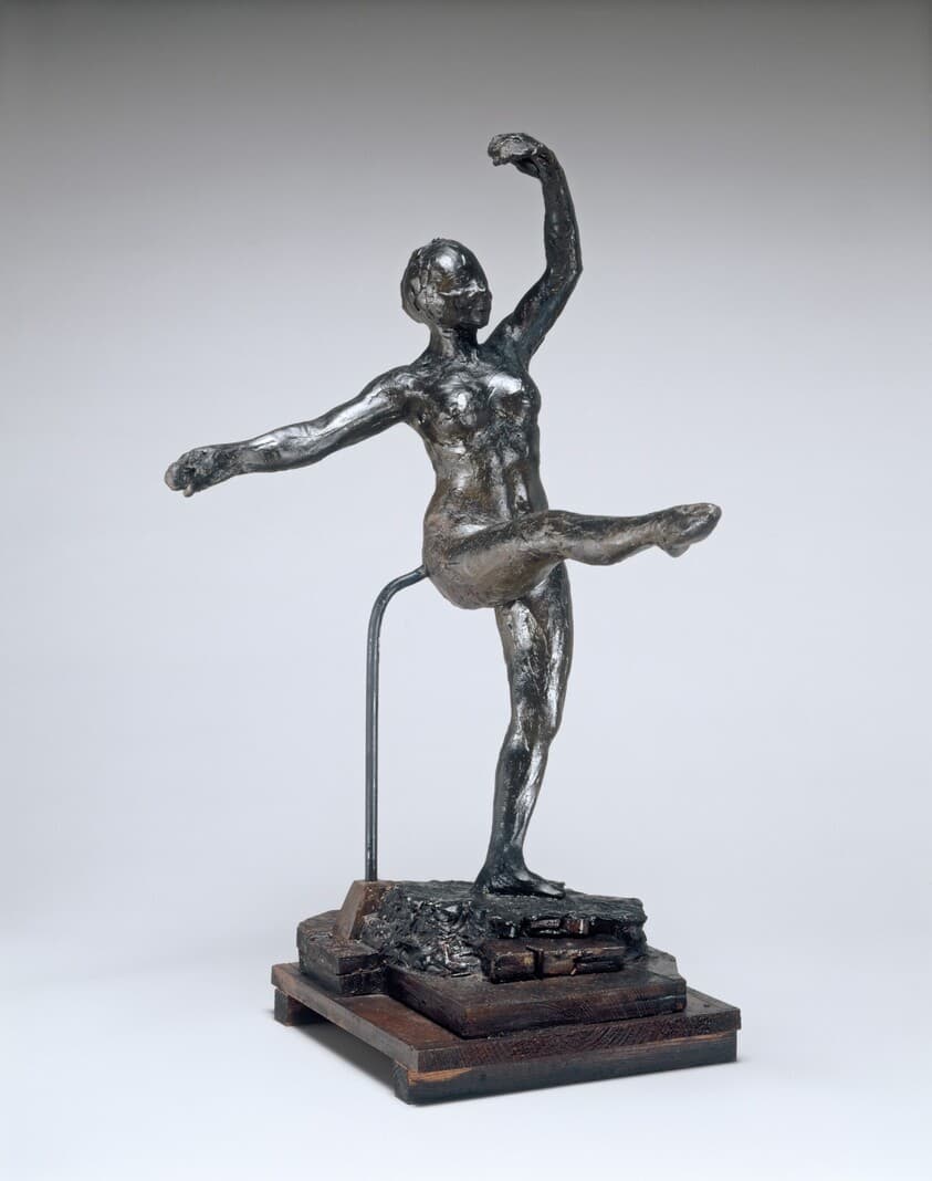 Fourth Position Front, on the Left Leg — Edgar Degas