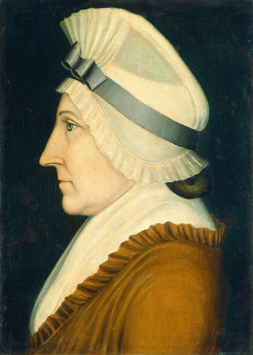 Lady in a White Mob Cap — Benjamin Greenleaf