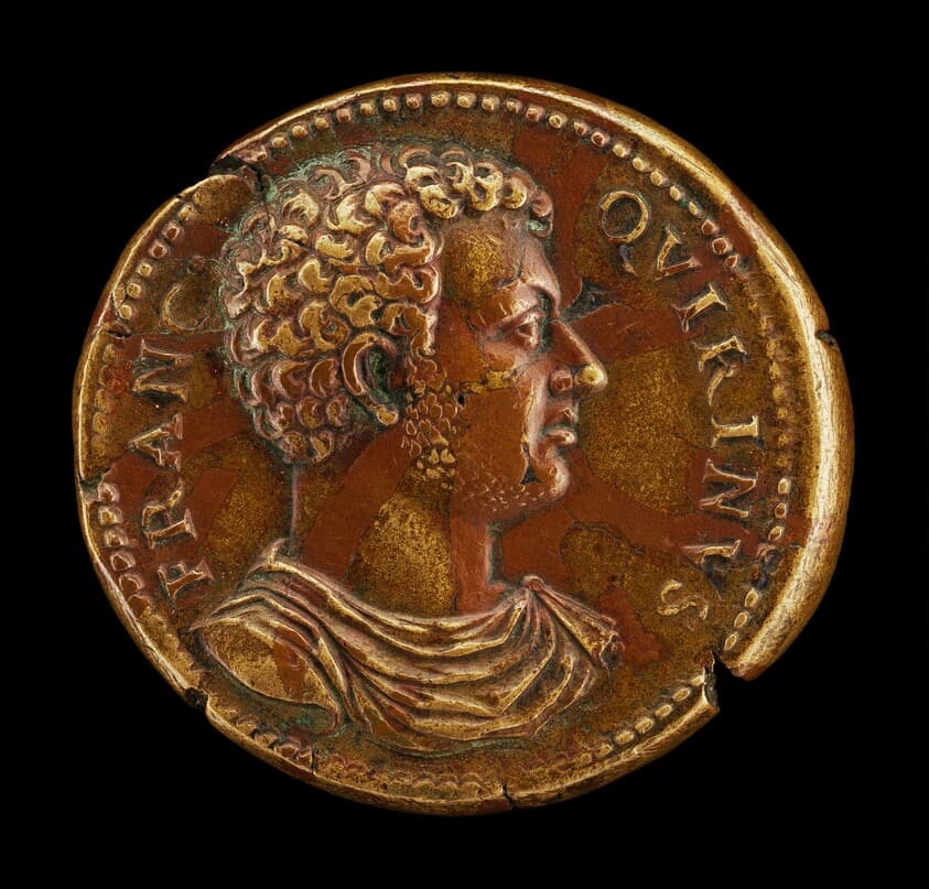 Francesco Querini, died 1563, Venetian Patrician, Poet and Soldier [obverse] — Giovanni da Cavino