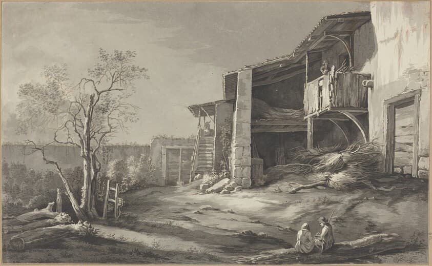 A Farmyard — Jean-Jacques de Boissieu