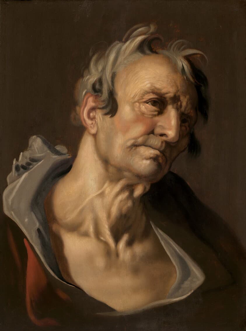Head of an Old Man — Abraham Bloemaert