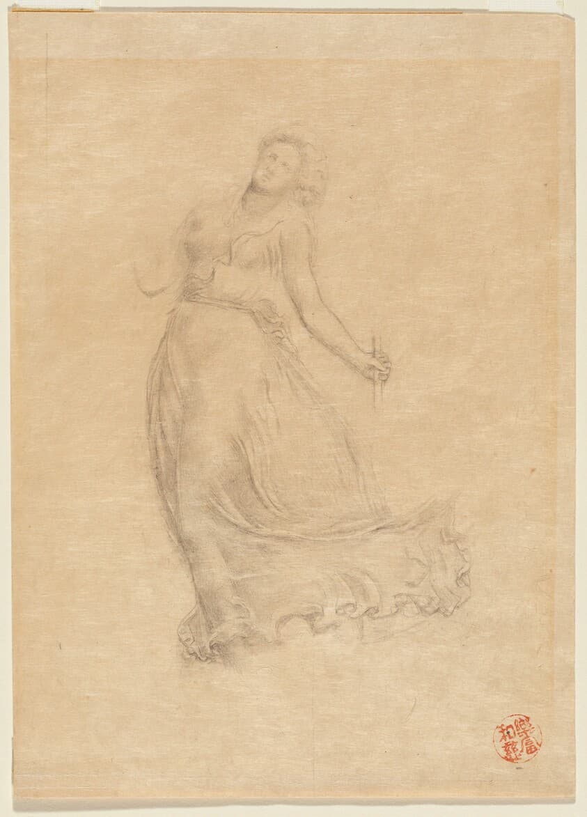 Allegorical Female Figure — John La Farge