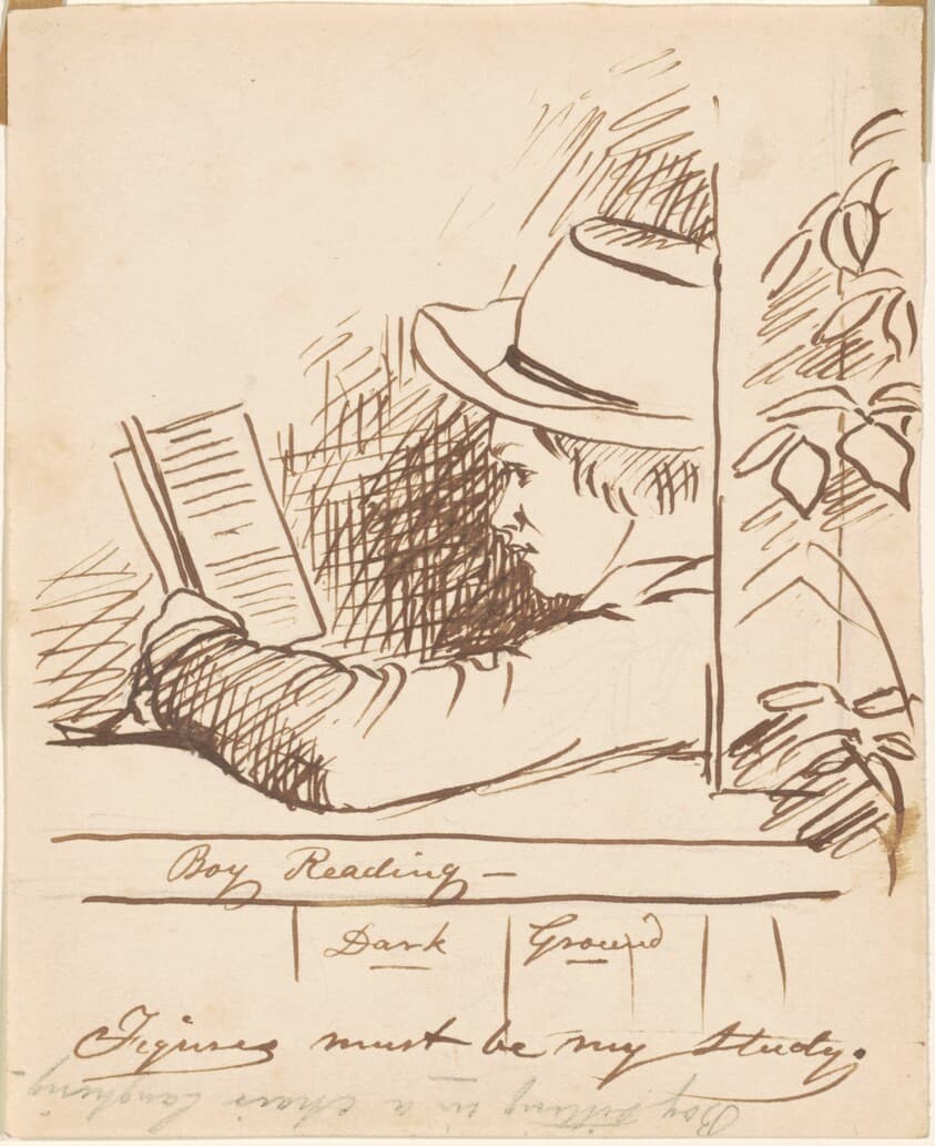 Boy Reading — William Sidney Mount