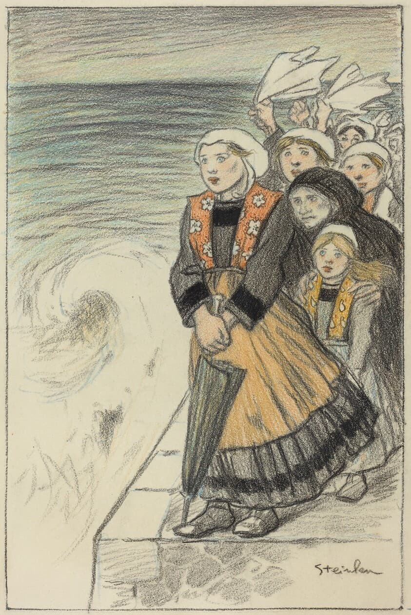 Sailors' Wives — Théophile Alexandre Steinlen