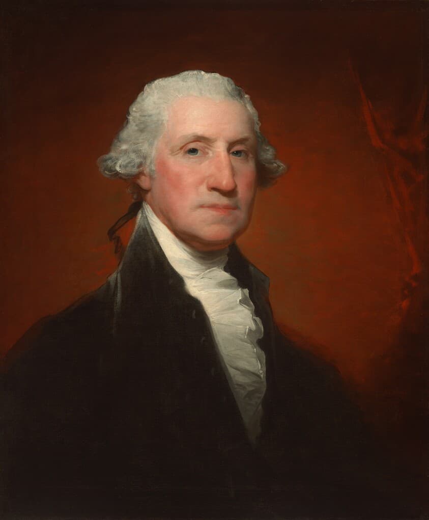 George Washington (Vaughan-Sinclair portrait) — Gilbert Stuart