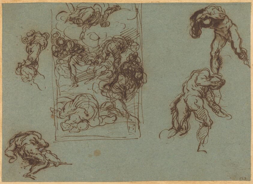 Figure Studies — Jacopo Palma il Giovane