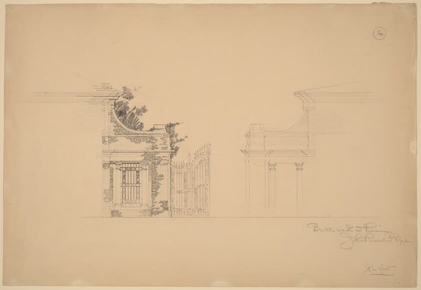 Brickwork in Rimini — John Russell Pope