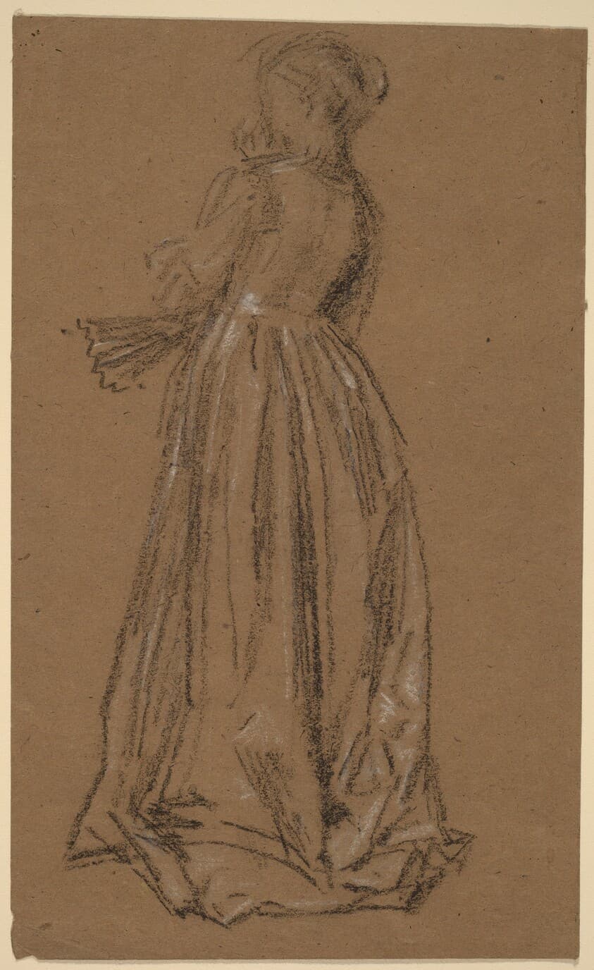 Woman with a Fan — James McNeill Whistler