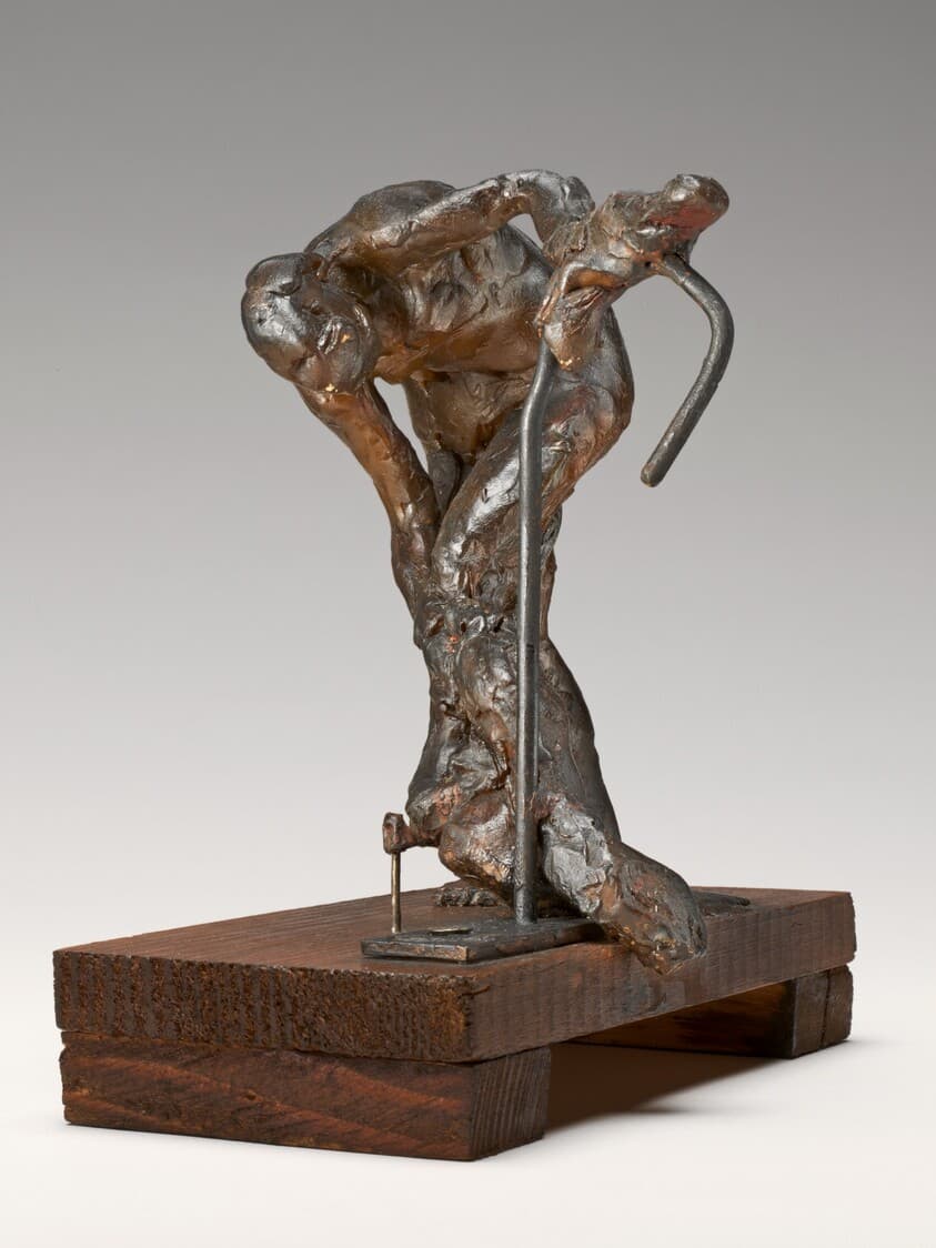 Woman Washing Her Left Leg — Edgar Degas