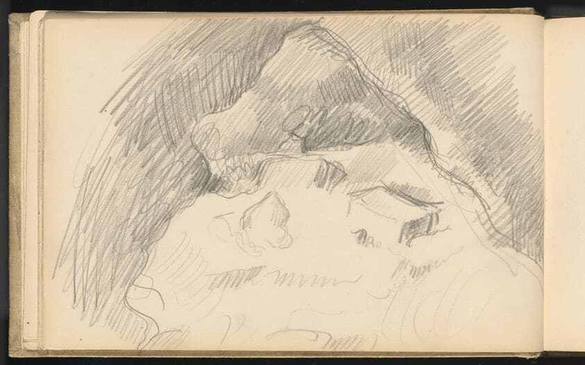 Landscape Seen from the Inside of a Cave — Paul Cezanne