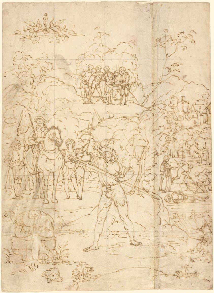 The Martyrdom of Saint Alexander of Bergamo — Lorenzo Lotto