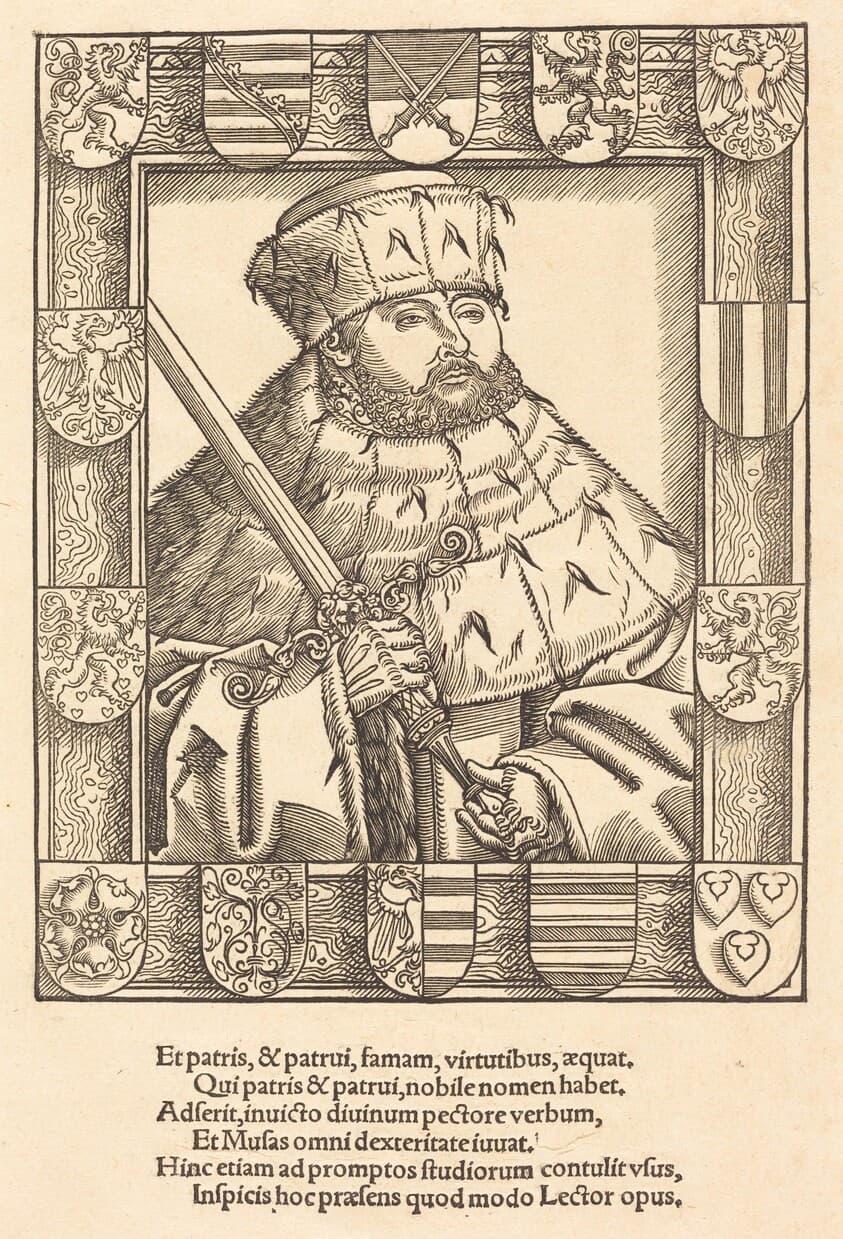 John Frederic the Magnanimous, in Electoral Robes — after Lucas Cranach the Younger
