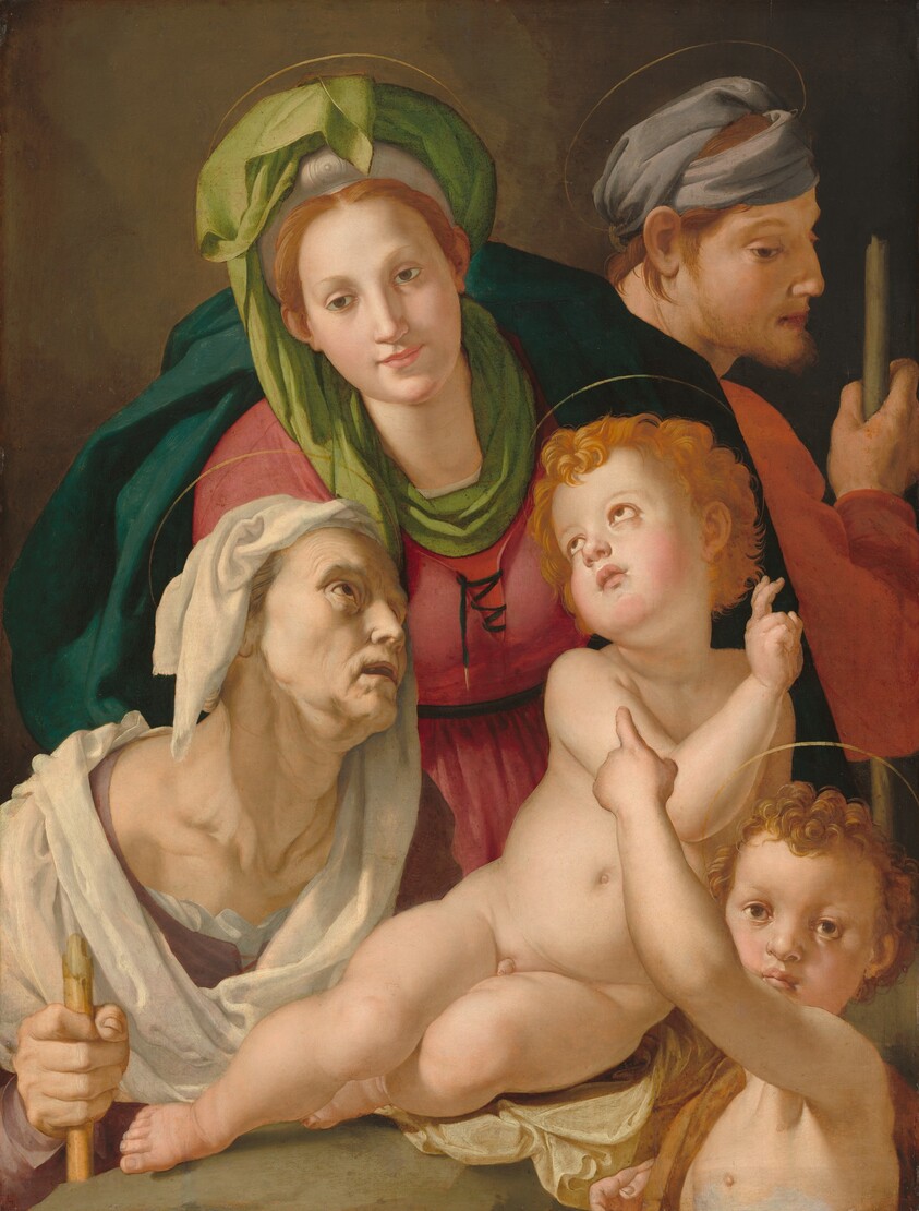 The Holy Family — Agnolo Bronzino