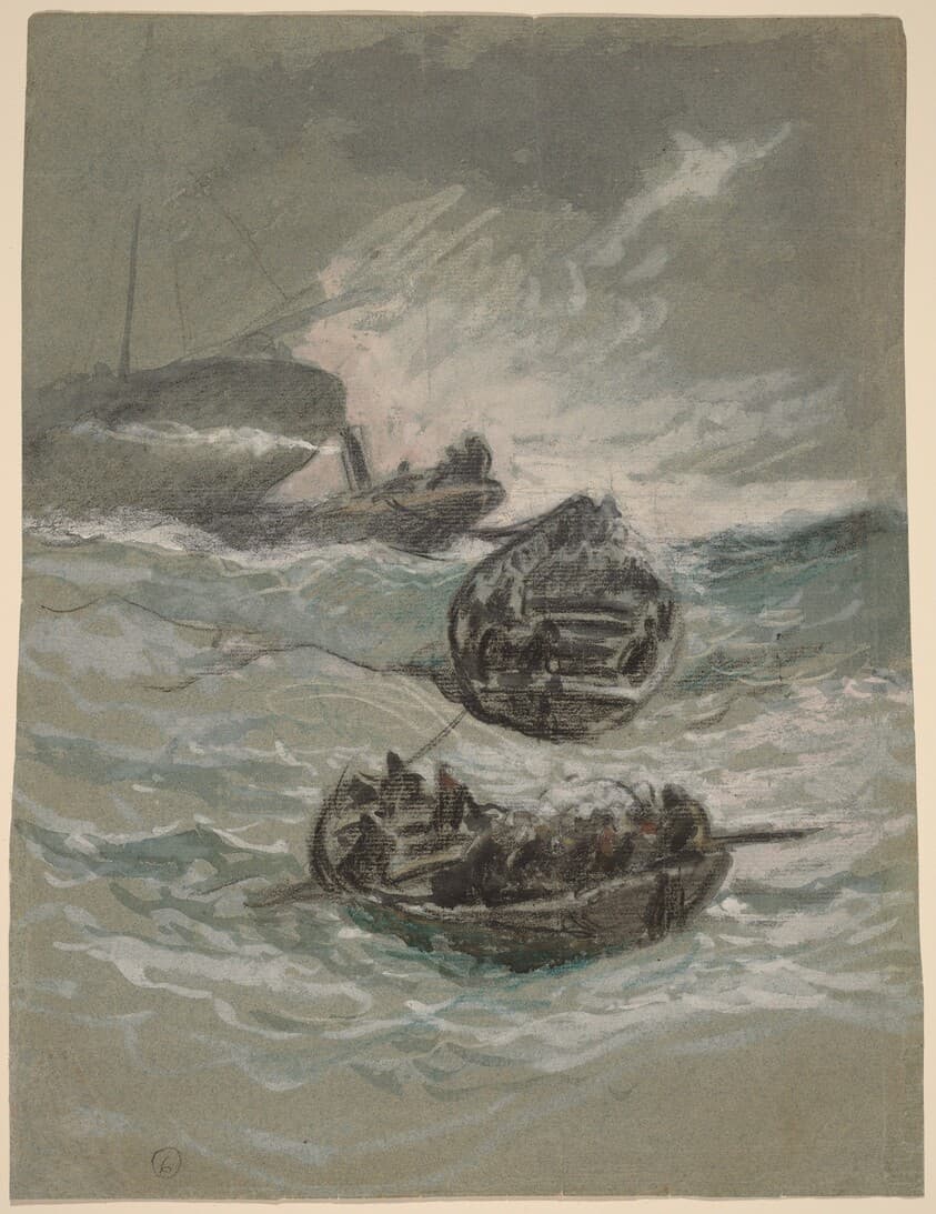 The Shipwreck — Elihu Vedder