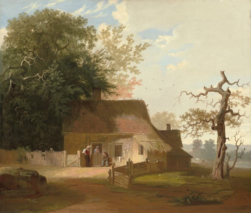 Cottage Scenery — George Caleb Bingham