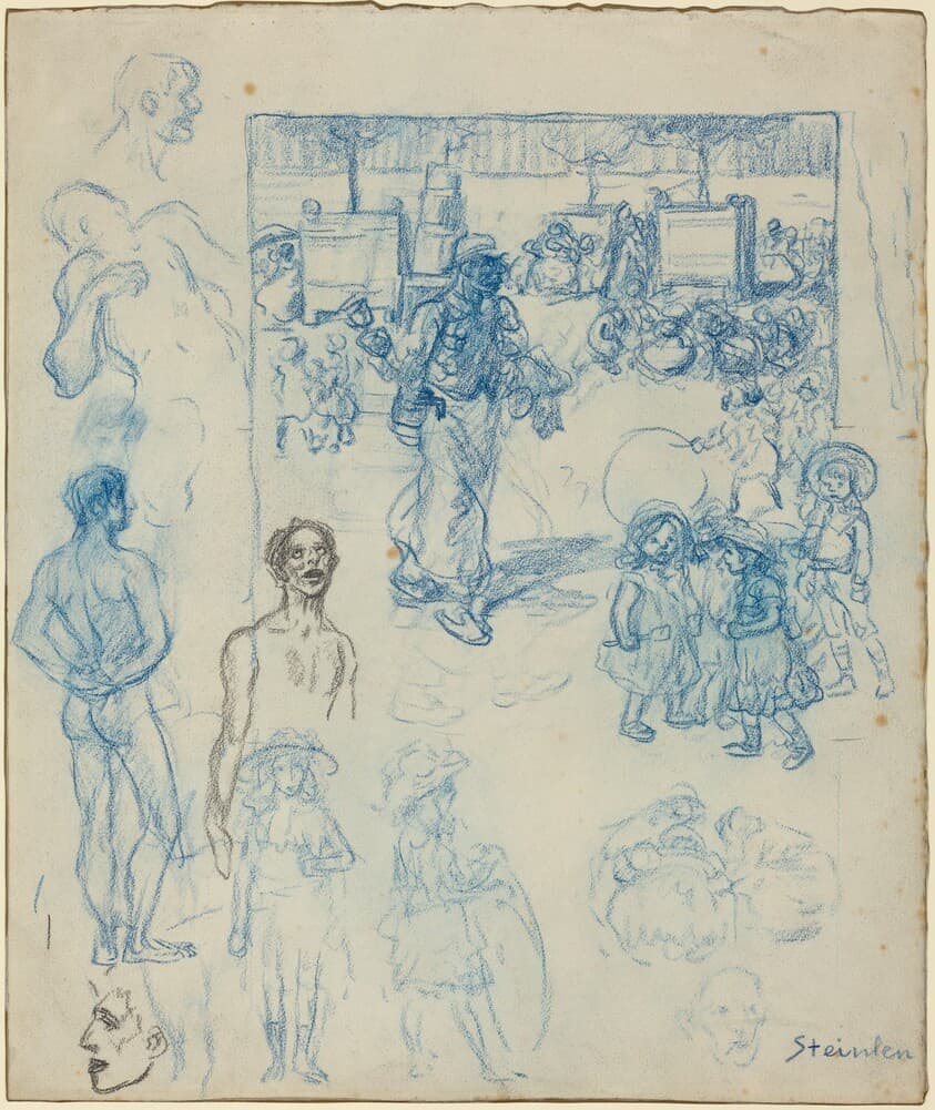 The Coconut Merchant — Théophile Alexandre Steinlen
