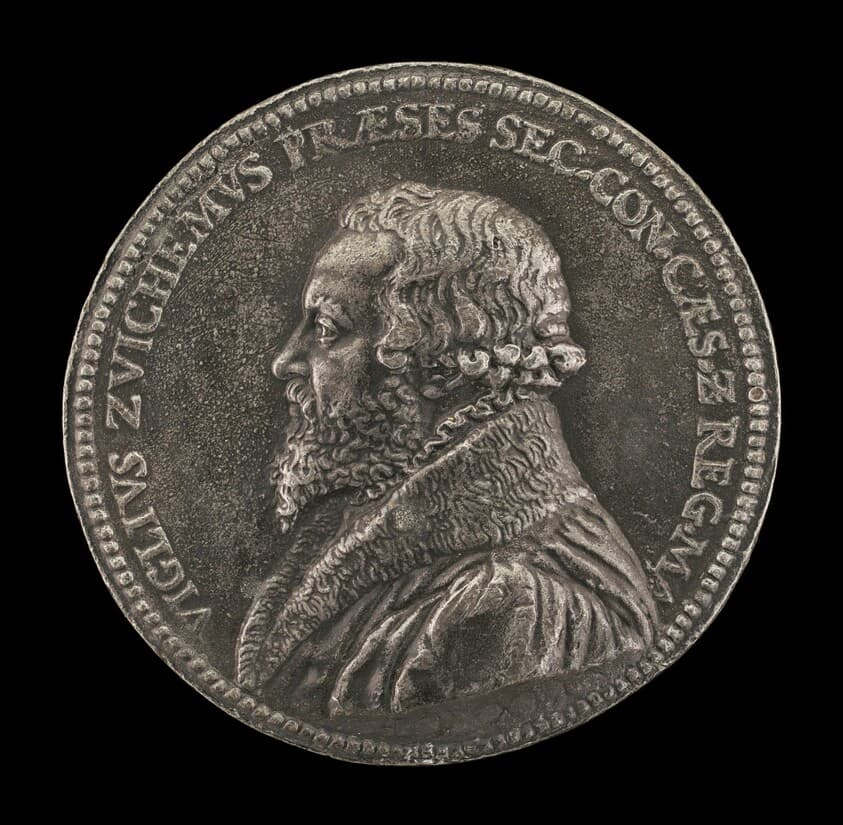 Viglius van Aytta of Zuichem, 1507-1577, Lawyer and Humanist — Jacques Jonghelinck