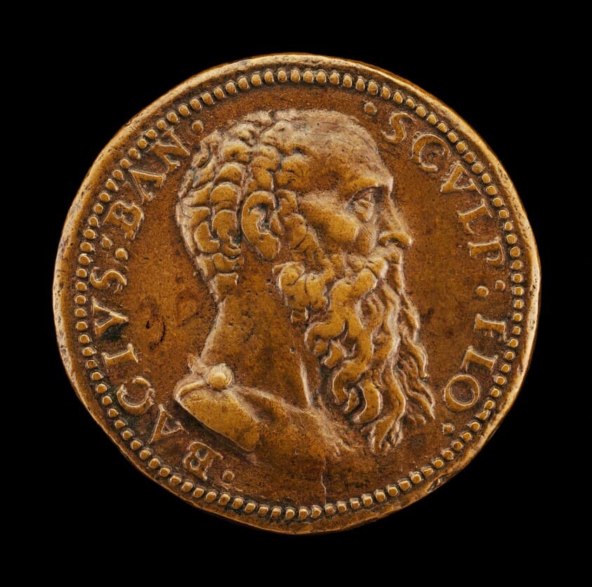 Baccio Bandinelli, 1493-1560, Florentine Sculptor [obverse] — Leone Leoni
