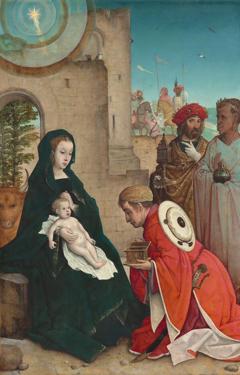 The Adoration of the Magi — Juan de Flandes