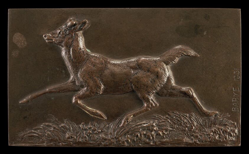 Virginia Deer — Antoine-Louis Barye