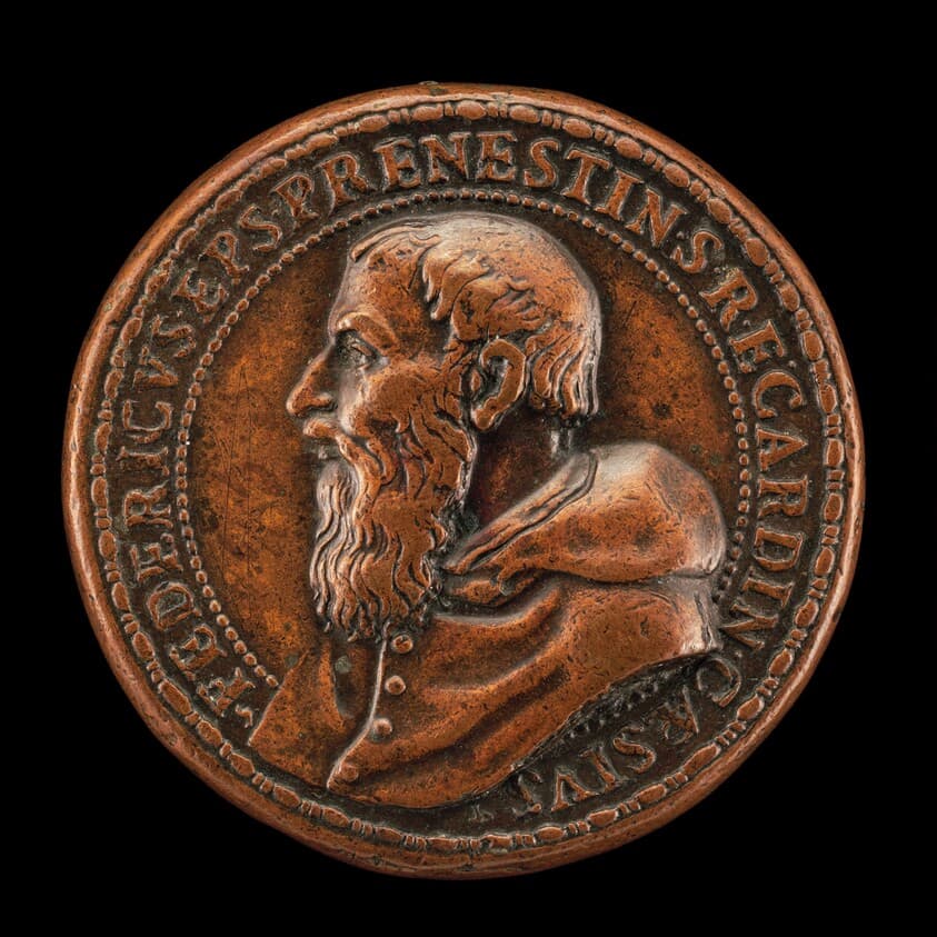Cardinal Federico Cesi, Bishop of Palestrina [obverse] — Giovan Federico Bonzagni