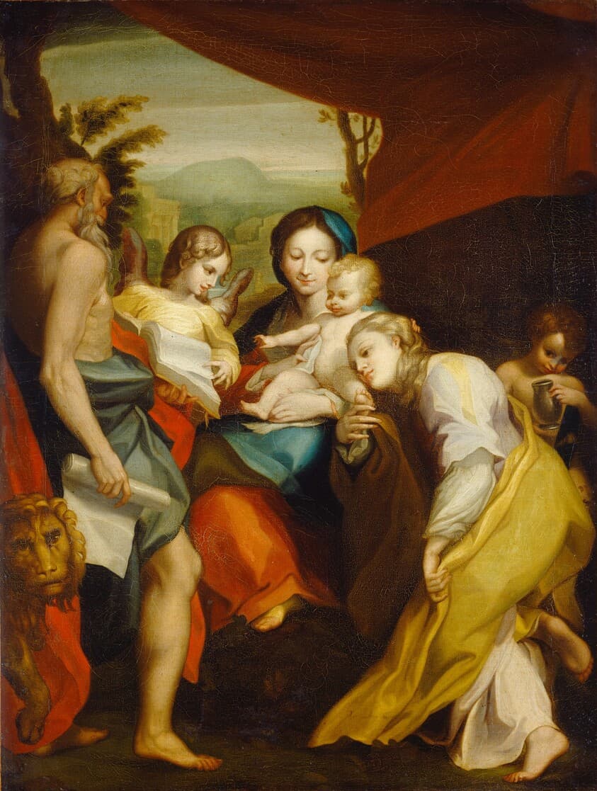 Madonna of Saint Jerome — Matthew Pratt