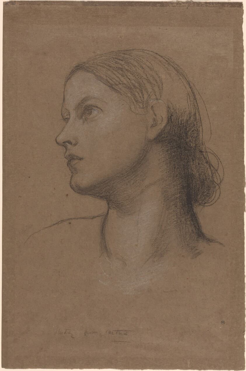 Head of a Young Woman — George Frederic Watts