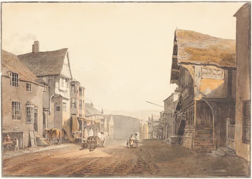 Conway in North Wales — John Varley