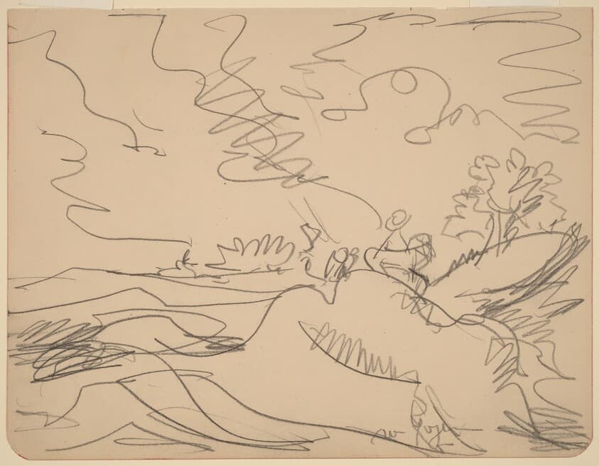 Landscape in the Taunus — Ernst Ludwig Kirchner