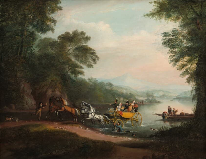 Mishap at the Ford — Alvan T. Fisher