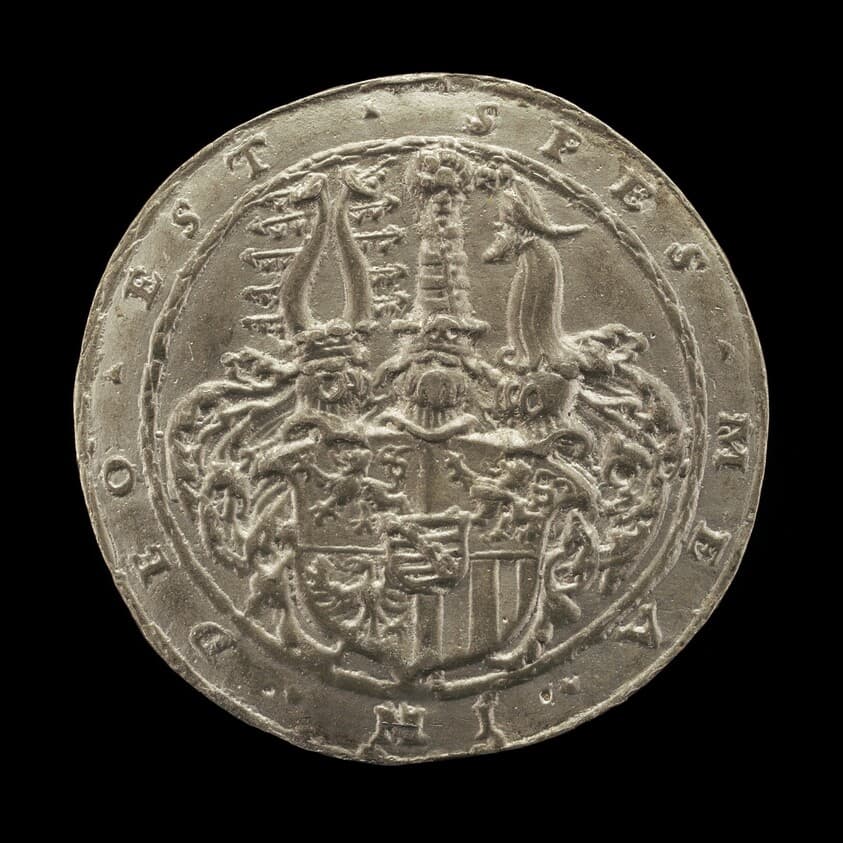 Blazon of Arms [reverse] — Matthes Gebel