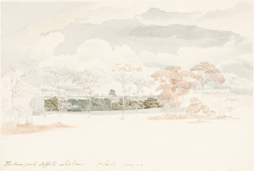 Henham Park, Suffolk — Cornelius Varley