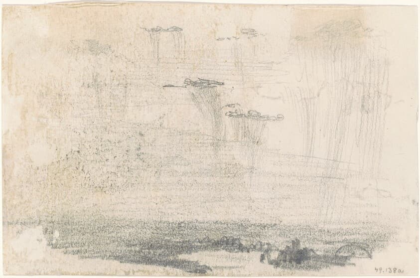 Clouds [verso] — John Singer Sargent